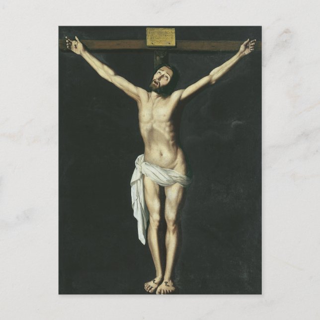 Postal Bella Artes Francisco de Zurbarán (Anverso)