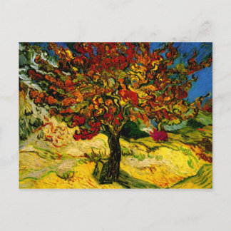 Postal Bella Artes Mulberry Tree Van Gogh