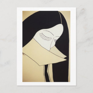 Postal Bella Artes - "Shy & Sultry"