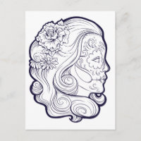 Bella Madonna de la Calavera de Azúcar