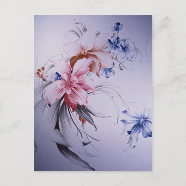 Postal Bella Nelumbo (Anverso)