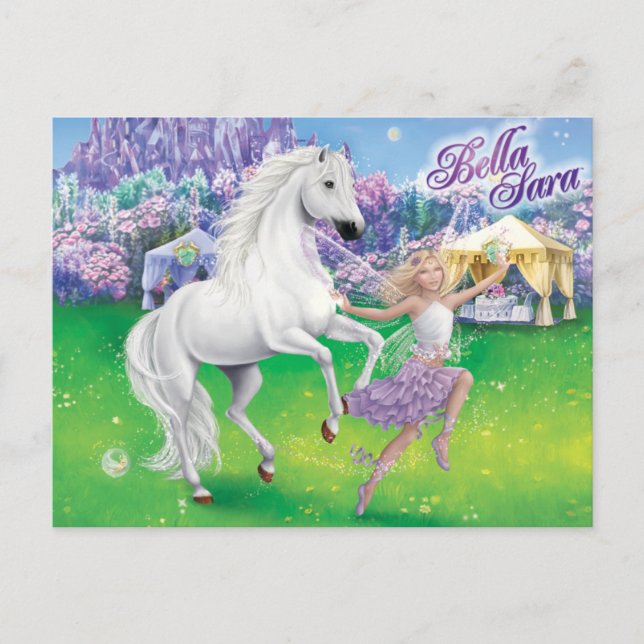 Postal Bella & Sara Moonfairies (Anverso)