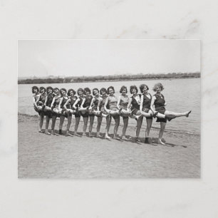 Postal Bellas Bañistas, 1923