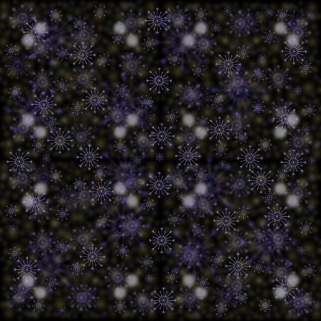 Postal Bellas servilletas de copos de nieve, servilletas  (Subido por el creador)