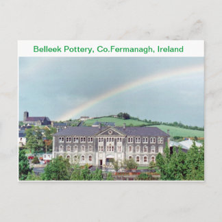 Postal Belleek Pottery, Belleek, Co. Fermanagement, Irlan