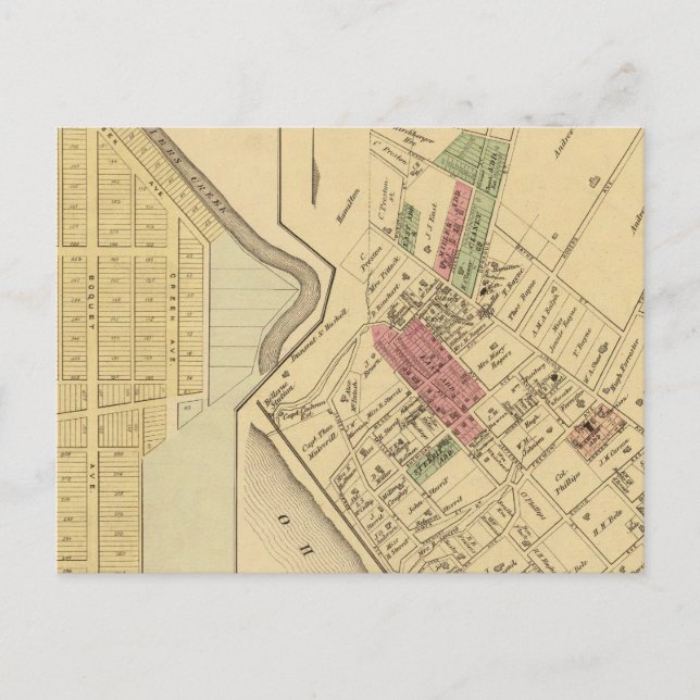 Postal Bellevue Borough (Anverso)