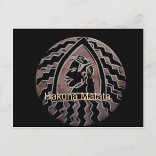 Postal Belleza africana: el retrato tribal de Bongo Maasa