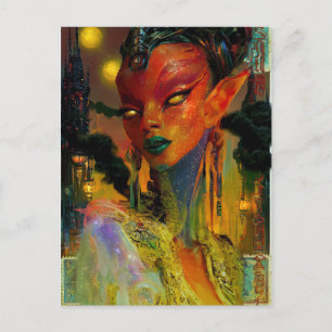Postal Belleza Alien - Cresha