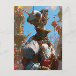 Postal Belleza Alien - Cresharr
