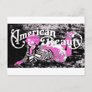 Postal belleza americana