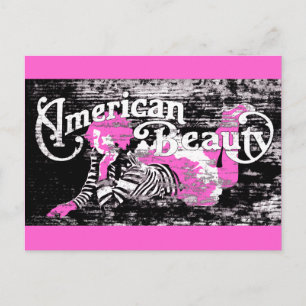 Postal belleza americana