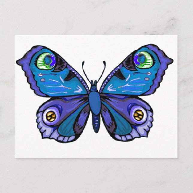 Postal Belleza colorida 2 (Anverso)