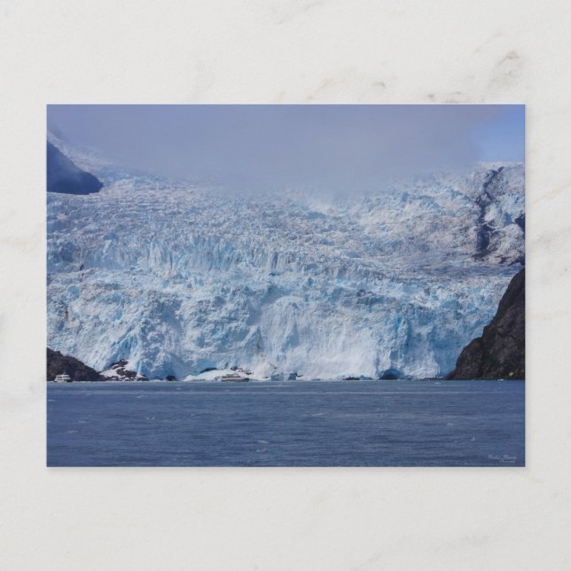 Postal Belleza congelada (Anverso)