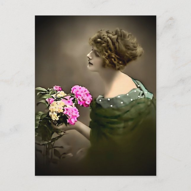 Postal Belleza de época VI (Anverso)