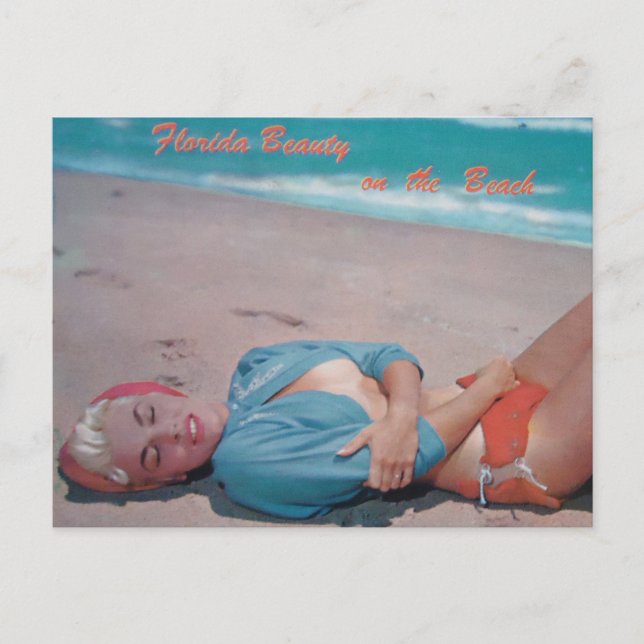 Postal Belleza de Florida (Anverso)