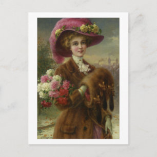 Postal Belleza de invierno - Émile Vernon