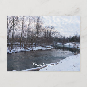 Postal Belleza de nieve James River
