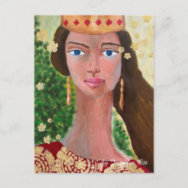 Postal Belleza de una reina