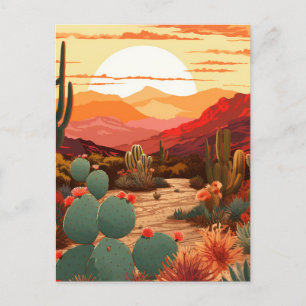 Postal Belleza del desierto #1 Poster