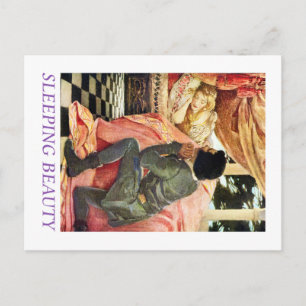 Postal Belleza durmiente