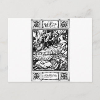 Postal belleza durmiente