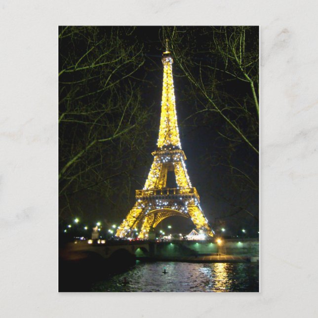 Postal Belleza Eiffel (Anverso)