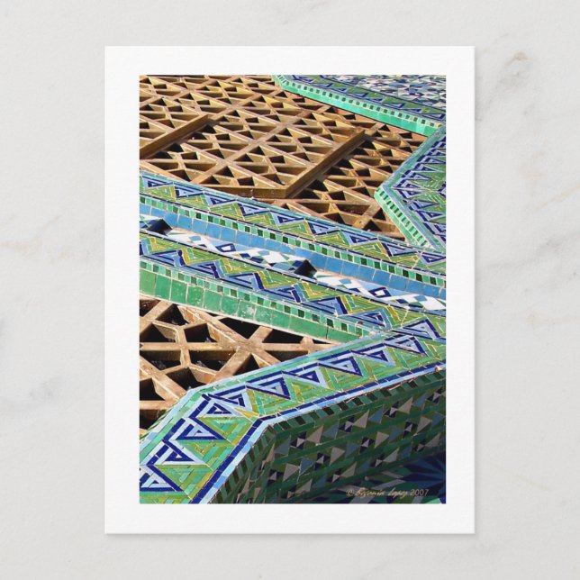 Postal Belleza en pequeñas piezas (Anverso)