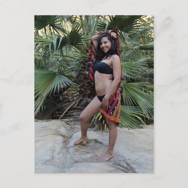 Postal Belleza hispánica (Anverso)