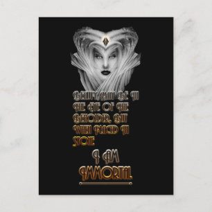 Postal Belleza Inmortal - Ojo Del Observador