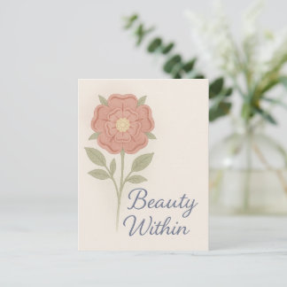 Postal Belleza Interior — Llavero