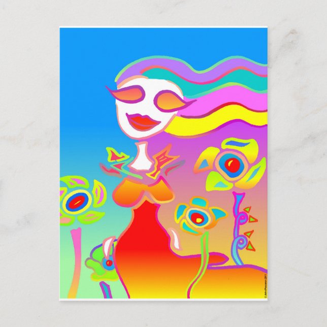 Postal Belleza Luminosa (Anverso)