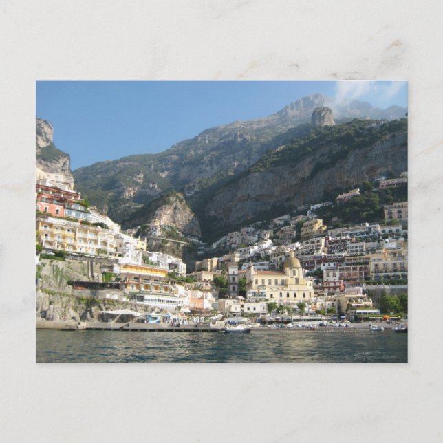 Postal Belleza Positano (Anverso)