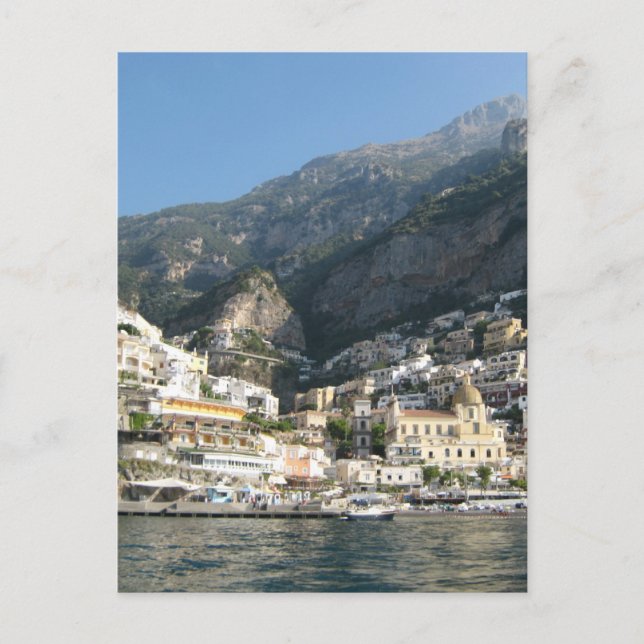 Postal Belleza Positano (Anverso)