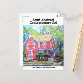 Postal Belleza roja #150704