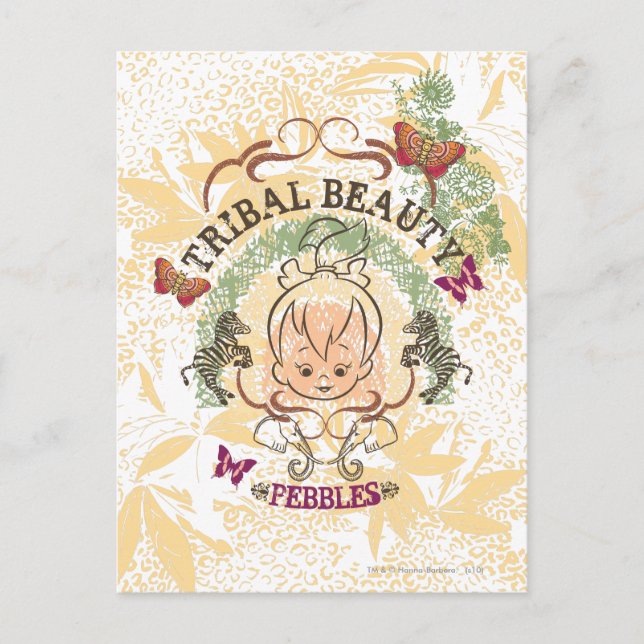 Postal Belleza tribal PEBBLES™ (Anverso)