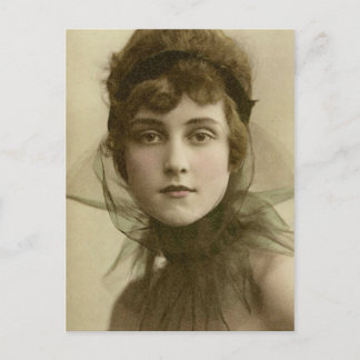 Postal Belleza vintage