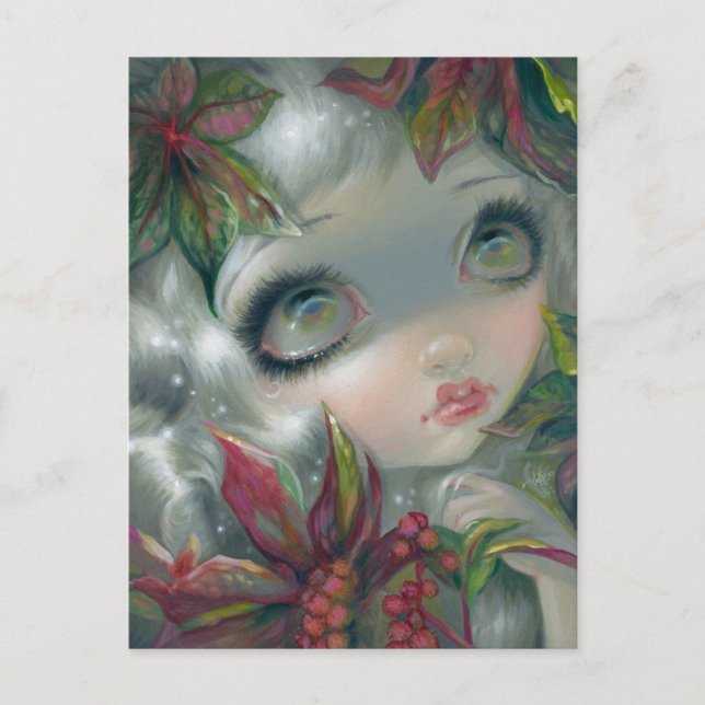 Postal "Bellezas envenenadas VIII: Castor Bean" (Anverso)