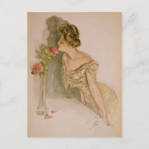 Postal Bellezas estadounidenses por Harrison Fisher