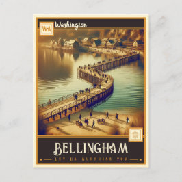 Postal Bellingham, Washington| Vintage