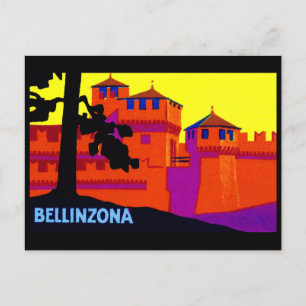 Postal Bellinzona Suiza 1925