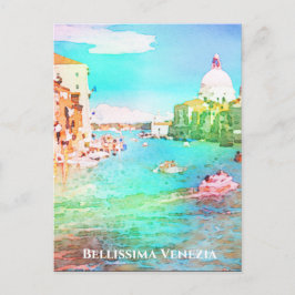 Postal ** Bellissima Venecia en lengua italiana