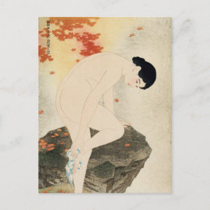Postal Bello Artes del japonés de Ito Shinsui del aroma
