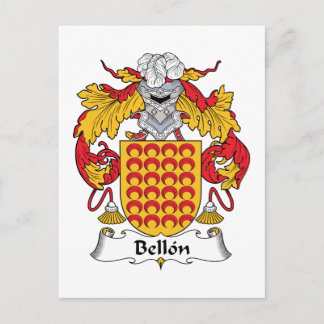 Postal Bellon Family Crest