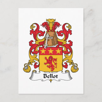 Postal Bellot Family Crest