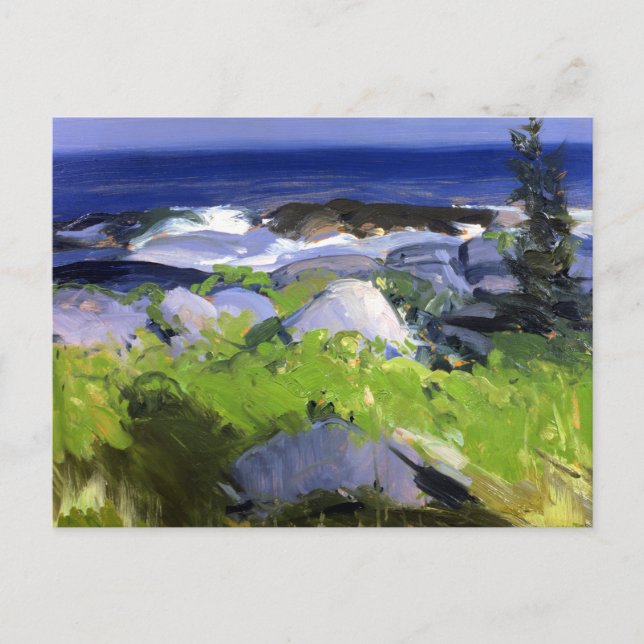 Postal Bellows - Vine Clad Shore, Isla Monhegan (Anverso)