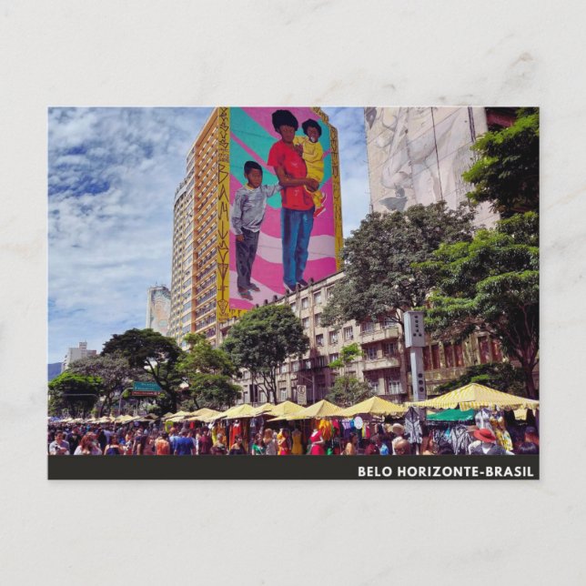 Postal Belo horizonte-Brasil (Anverso)