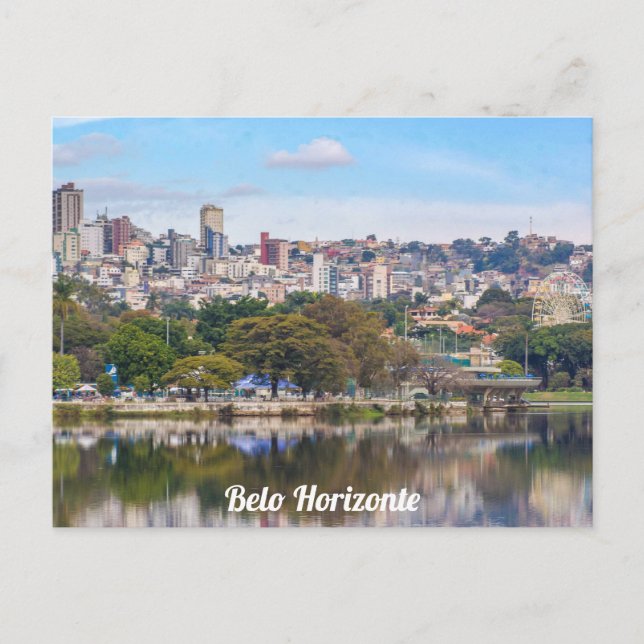 Postal Belo Horizonte, Minas Gerais, Brasil (Anverso)