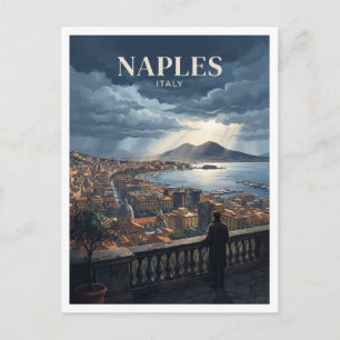 Postal Belvedere di San Martino Nápoles Italia Recuerdo