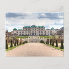 Postal Belvedere Viena Austria