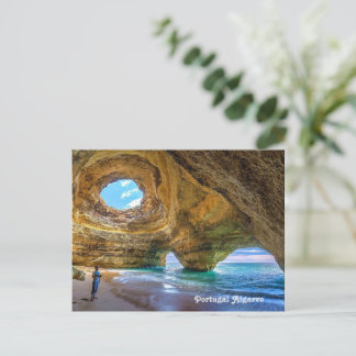 Postal Benagil Algarve Portugal